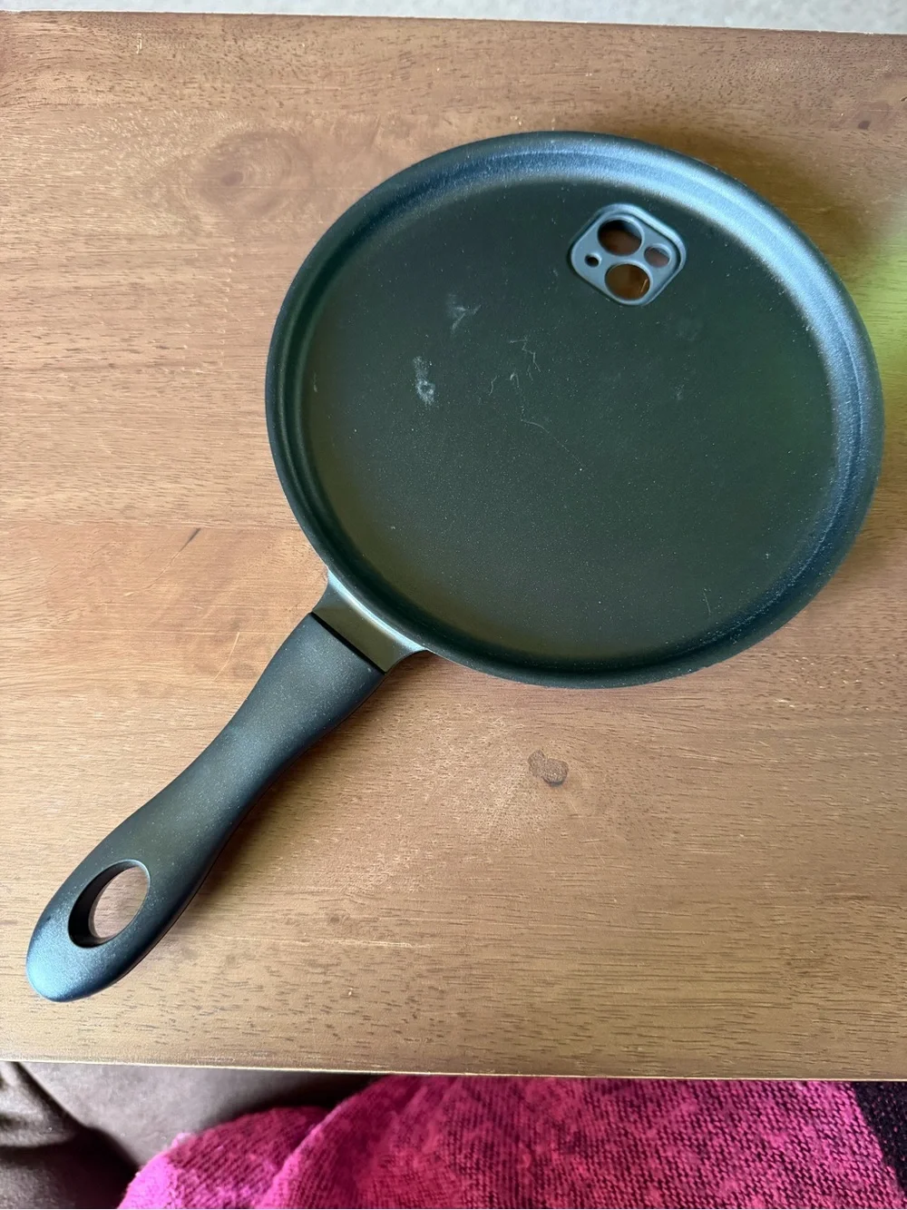 Black Frying Pan Phone Case